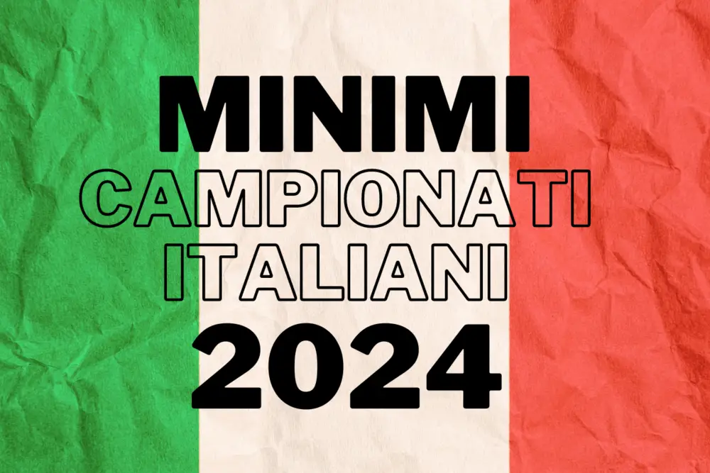 Minimi campionati italiani atletica 2024 date e sedi